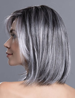 Grey Short Bob Natural Straight Hair Wig - Wigtrends