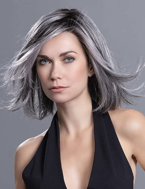 Grey Short Bob Natural Straight Hair Wig - Wigtrends