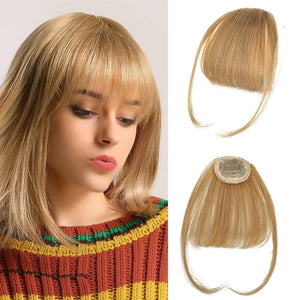 Hair Piece Clip in Bangs Human Hair 360° Cover Wipsy Bangs Hair Toppers for Women - Wigtrends