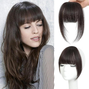 Hair Piece Clip in Bangs Human Hair 360° Cover Wipsy Bangs Hair Toppers for Women - Wigtrends