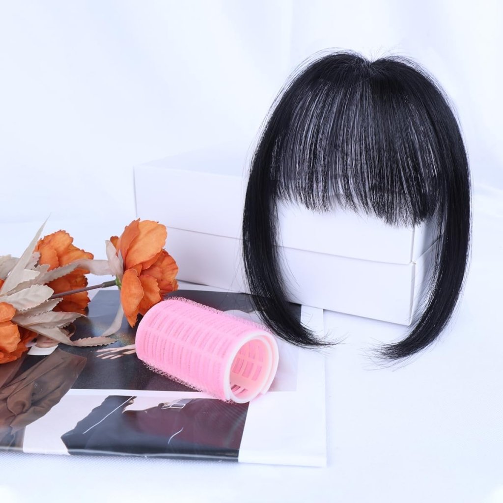 Hair Piece Clip in Bangs Human Hair 360° Cover Wipsy Bangs Hair Toppers for Women - Wigtrends