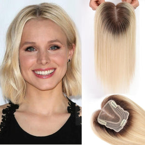 Hair Piece Wigs for Women Real Human Hair Swiss Lace Base Hand - Wigtrends