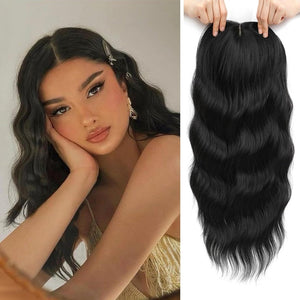 Hair Topper with Bangs Hair Clip 360° 3D Cover Hair Toppers Hair Pieces for Women with Thinning Hair - Wigtrends