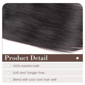 Hair Toppers for Women Real Human Hair 16 Inch for Thinning Hair - Wigtrends