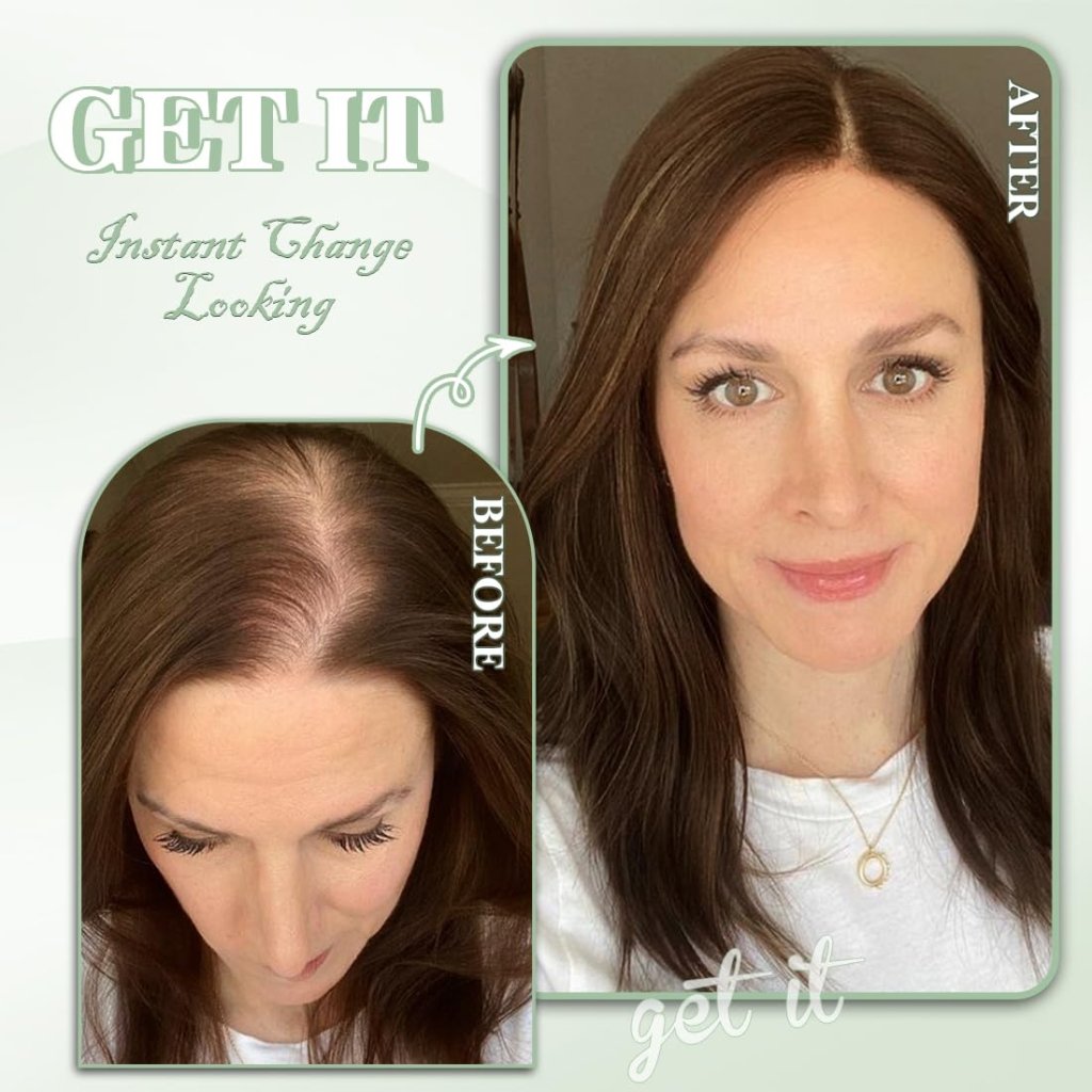 Hair Toppers for Women Real Human Hair Toppers Hair Pieces for Women with Thinning Hair Ombre Highlights - Wigtrends