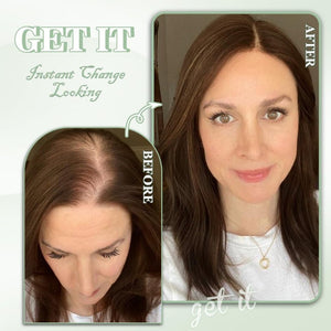 Hair Toppers for Women Real Human Hair Toppers Hair Pieces for Women with Thinning Hair Ombre Highlights - Wigtrends