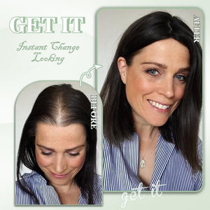 Hair Toppers for Women Real Human Hair Toppers Hair Pieces for Women with Thinning Hair Ombre Highlights - Wigtrends