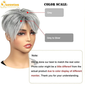 Hair Toppers for Women with Thinning Hair 360°3D Cover with 3 Clips Hair Pieces Wispy Bangs - Wigtrends
