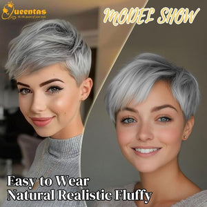 Hair Toppers for Women with Thinning Hair 360°3D Cover with 3 Clips Hair Pieces Wispy Bangs - Wigtrends