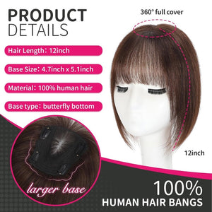 Hair Toppers wigs for Women Real Human Hair with Thinning Hair Lace Base Hair Pieces - Wigtrends