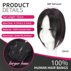 Hair Toppers wigs for Women Real Human Hair with Thinning Hair Lace Base Hair Pieces - Wigtrends