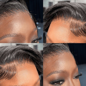 HD Lace Curly Wig With Pre Plucked Natural Hairline Lace Front Wigs - Wigtrends