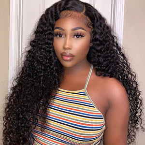 HD Lace Deep Wave Wig 100% Human Hair Wigs - Wigtrends