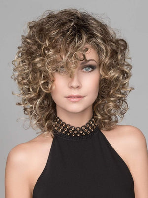 Human Hair Curly hair Wigs Lace Front Wig Layered Bob Wig - Wigtrends