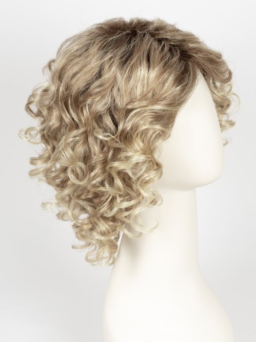 Human Hair Curly hair Wigs Lace Front Wig Layered Bob Wig - Wigtrends