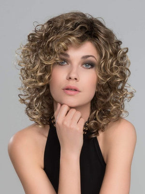 Human Hair Curly hair Wigs Lace Front Wig Layered Bob Wig - Wigtrends