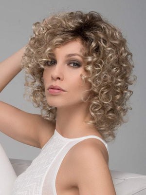 Human Hair Curly hair Wigs Lace Front Wig Layered Bob Wig - Wigtrends
