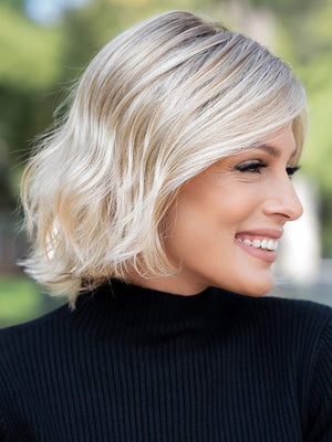 Human hair lace wigs fashion short hair wig lightweight take and go - Wigtrends