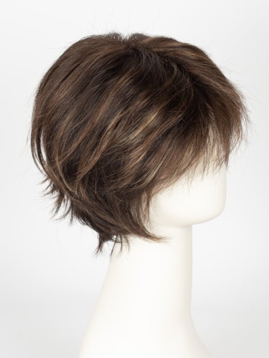 Human Hair Wigs Lace Front Wig Short Layered Elf Short Hair Wig - Wigtrends