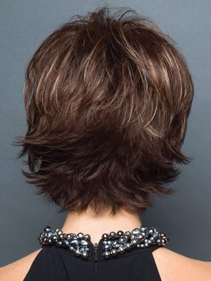 Human Hair Wigs Lace Front Wig Short Layered Elf Short Hair Wig - Wigtrends