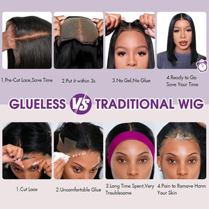 Human Hair Wigs Short Curly Bob 4x4 Lace Front Wigs Closure Glueless Wig - Wigtrends