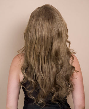 Lace 14*14 human hair wig - 20" ash blonde - Wigtrends