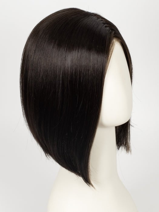 Lace Front Wigs Short Wavy Bob Wig With Bang 100% Human Hair - Wigtrends