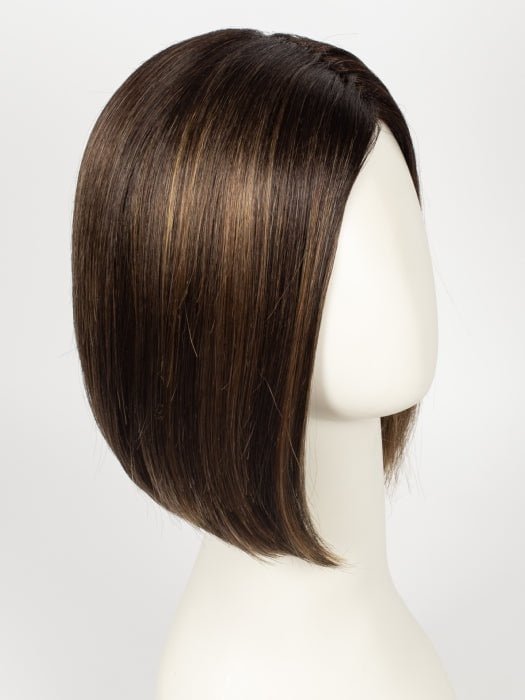 Lace Front Wigs Short Wavy Bob Wig With Bang 100% Human Hair - Wigtrends