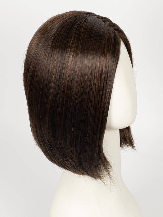 Lace Front Wigs Short Wavy Bob Wig With Bang 100% Human Hair - Wigtrends