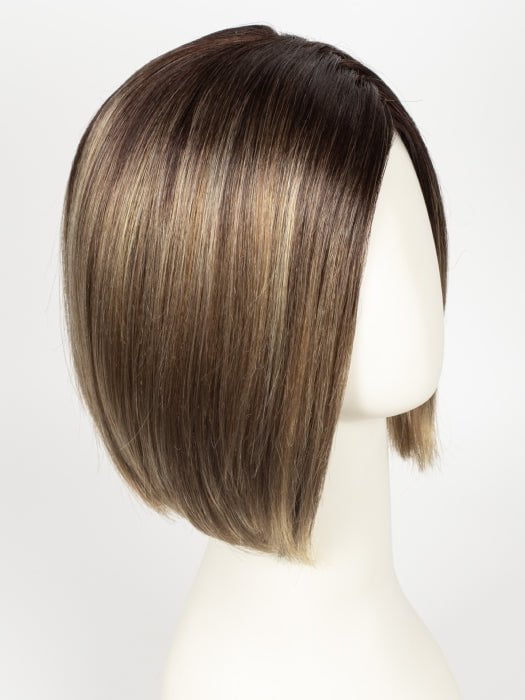 Lace Front Wigs Short Wavy Bob Wig With Bang 100% Human Hair - Wigtrends