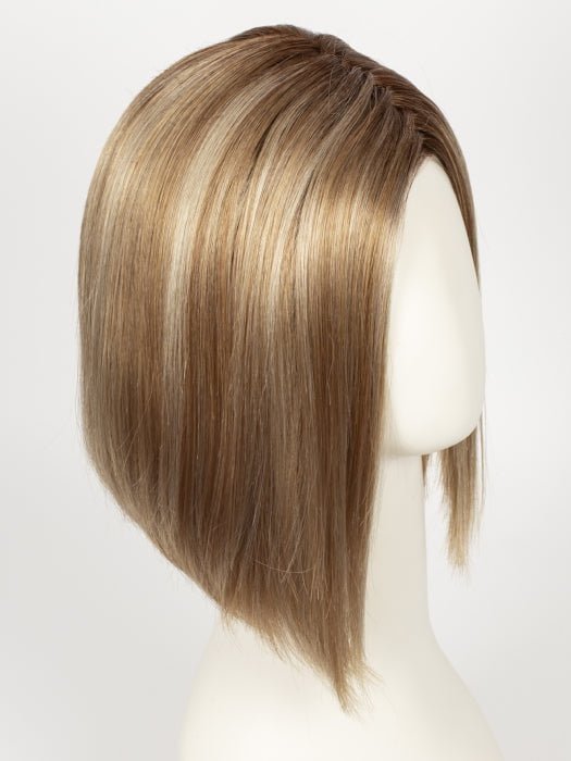 Lace Front Wigs Short Wavy Bob Wig With Bang 100% Human Hair - Wigtrends