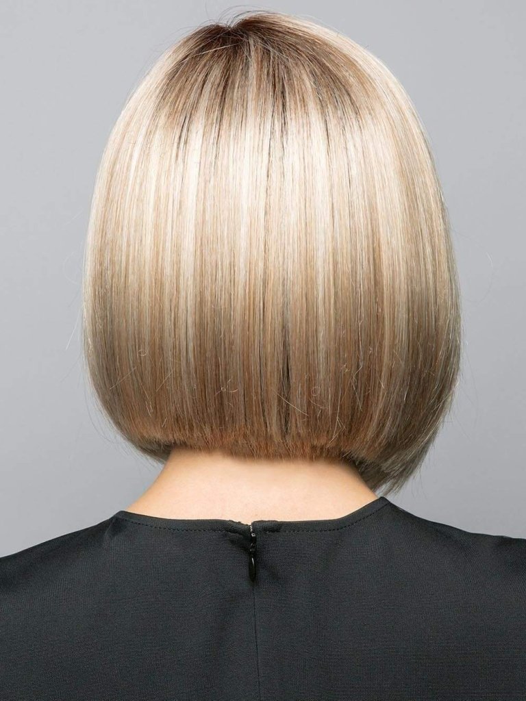 Lace Front Wigs Short Wavy Bob Wig With Bang 100% Human Hair - Wigtrends