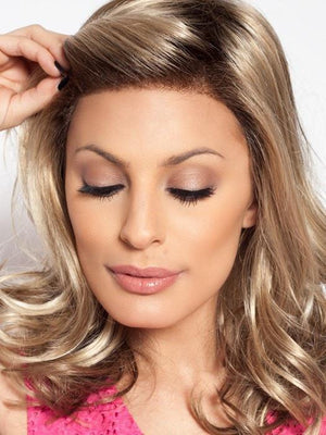 Long Fluffy Curly Synthetic Wig HD Front Lace - Wigtrends