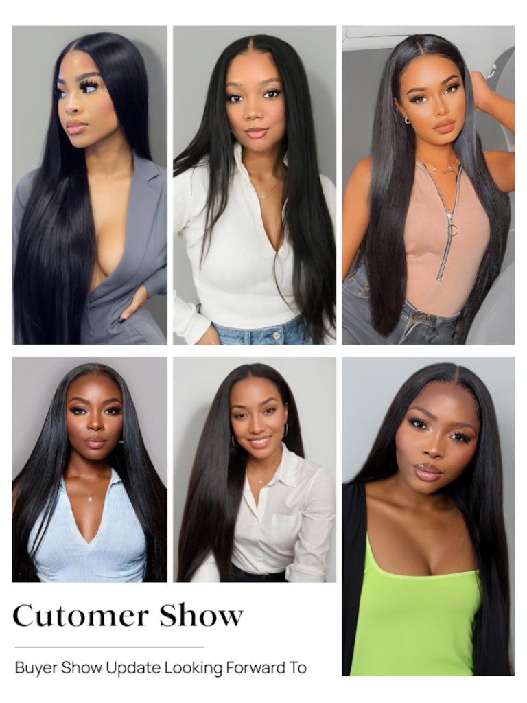 Luxury Collection Straight Hair Bundle Wigs 18" 20" 22" Three wig sets - Wigtrends