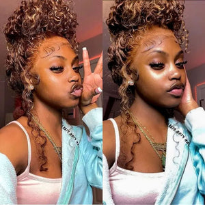 Natural Looking Water Wave Human Hair with Adjustable Strap - Wigtrends