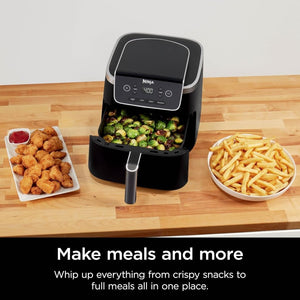 Ninja Air Fryer Pro XL 6 - in - 1 with 6.5 QT Capacity, Max Crisp, Air Fry, Air Roast, Bake, Reheat, Dehydrate, Max Crisp Technology with 450F, Nonstick Basket & Crisper Plate - Wigtrends