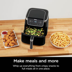 Ninja Air Fryer Pro XL 6 - in - 1 with 6.5 QT Capacity, Max Crisp, Air Fry, Air Roast, Bake, Reheat, Dehydrate, Max Crisp Technology with 450F, Nonstick Basket & Crisper Plate - Wigtrends
