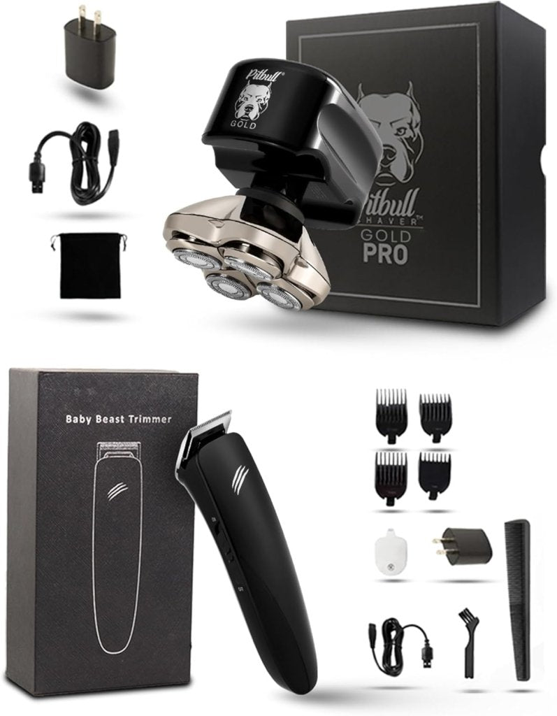 Pitbull Gold PRO Electric Head and Face Shaver - Wigtrends