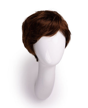 pixie cut Synthetic Hair wig - 6" medium brown - Wigtrends