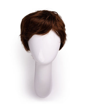 pixie cut Synthetic Hair wig - 6" medium brown - Wigtrends