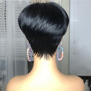 Pixie Cut Wigs for Black Women Human Hair Trend Colored Wigs Short Layered Pixie Wigs - Wigtrends