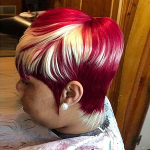 Pixie Cut Wigs for Black Women Human Hair Trend Colored Wigs Short Layered Pixie Wigs - Wigtrends