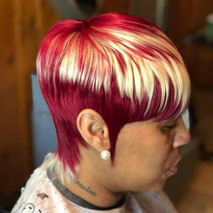 Pixie Cut Wigs for Black Women Human Hair Trend Colored Wigs Short Layered Pixie Wigs - Wigtrends