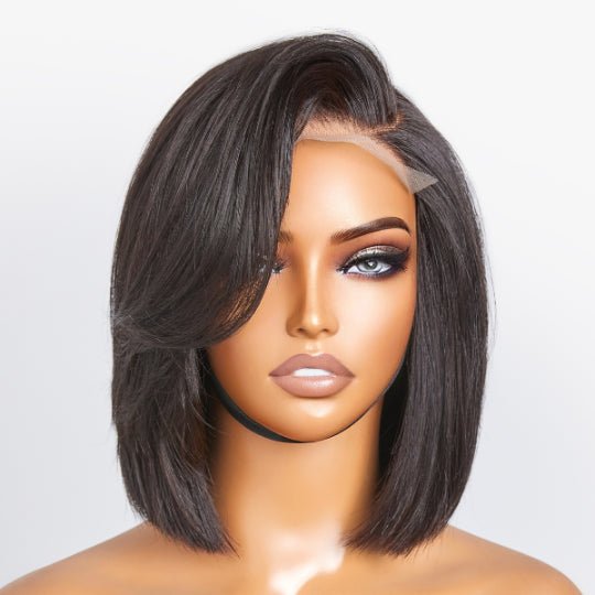 Pre-bleached Lace Front Bob Wigs - Wigtrends