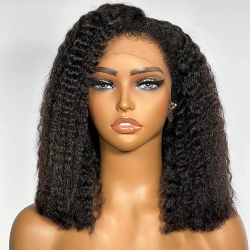 Romantic Kinky Curly Mid-length Wig - Wigtrends