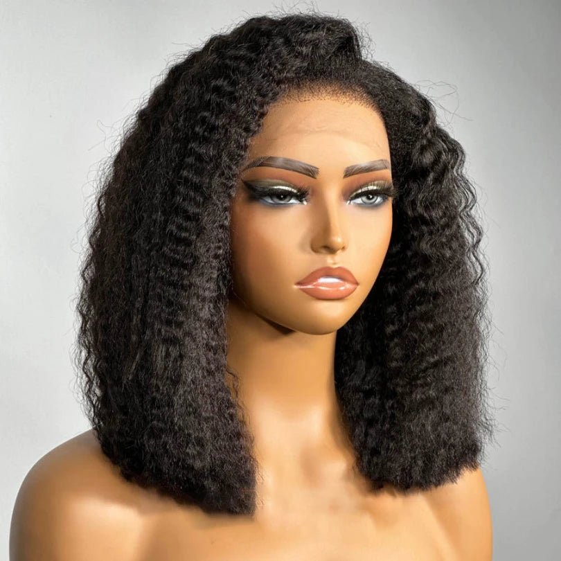 Romantic Kinky Curly Mid-length Wig - Wigtrends