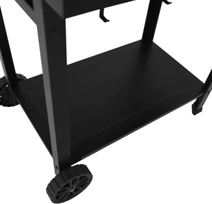 Royal Gourmet CC1830T 30 - Inch Barrel Charcoal Grill with Warming Rack & Front Storage Basket, Outdoor BBQ Grill with 627 sq. in. Grilling Area for Backyard Barbecue Cooking Party, Black - Wigtrends