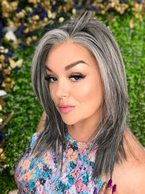 Salt & Pepper HS Premium Luxury Wig - Wigtrends