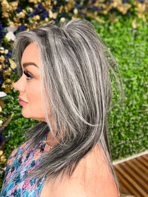 Salt & Pepper HS Premium Luxury Wig - Wigtrends