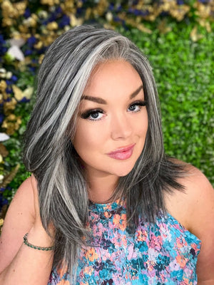 Salt & Pepper HS Premium Luxury Wig - Wigtrends